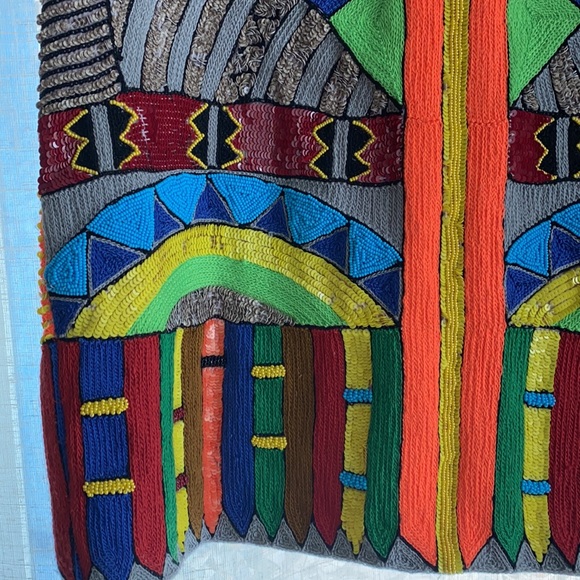 NWT PIA PAURO INDIA BEADED DRESS - Picture 3 of 12